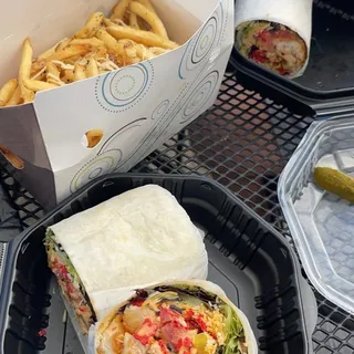 Firecracker Chicken Wrap
