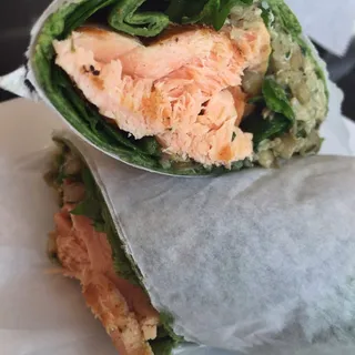 Salmon Quinoa Wrap