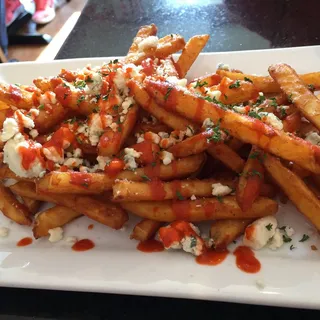 Sriracha Blue Cheese Fries
