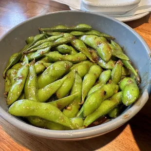 Garlic Edamame