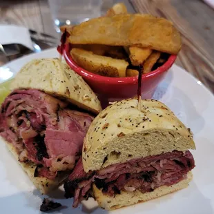 Mile High Half Pastrami with French Fries