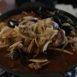 Seafood soup