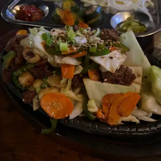 Stir-Fried Spicy Chicken Gizzards