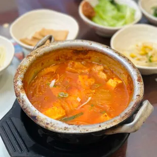 Kimchi Tofu Soup ( the best i&apos;ve ever had)