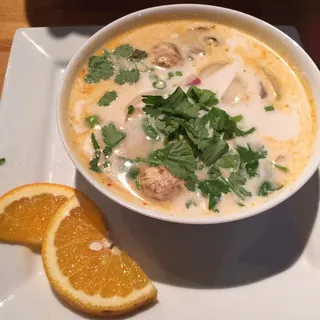 Vegan Tom Kha Soup