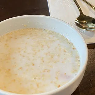 Rice Gnocchi with Coconut Milk