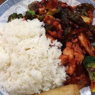 Chicken with Garlic Sauce