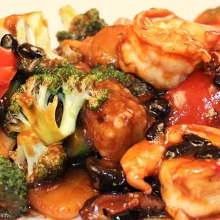 Shrimp w.Szechuan style