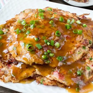 Vegetable Egg Foo Young