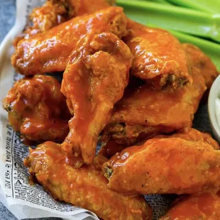 Buffalo chicken wings