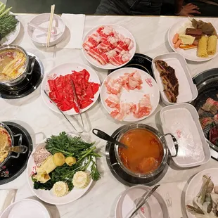 Hot pot and BBQ
