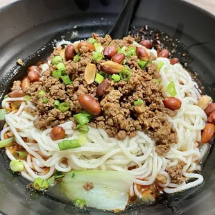 Chongqing dry noodles with ground pork