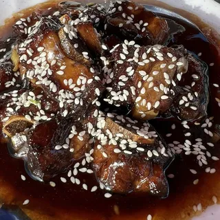 Braised Pork Rib Rice plate