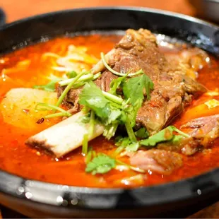 Spicy Beef Noodle Soup