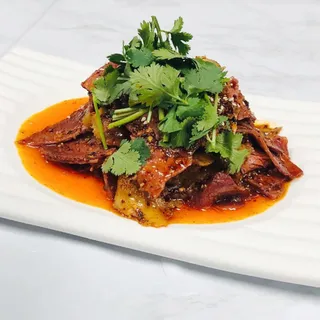 A3. Beef Slices with Chili Sauce-