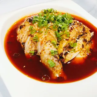 A8. Spicy Cold Chopped Chicken-