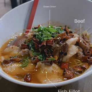 H6. Spicy Boiled Fish Fillet-