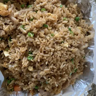 F7. Pork Fried Rice-