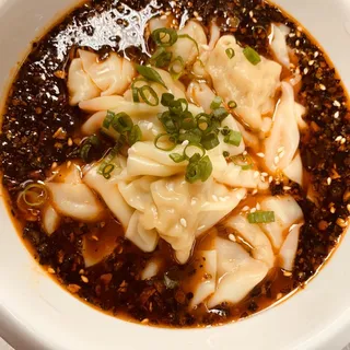 N4. Wonton Tossed in Chili Sauce-