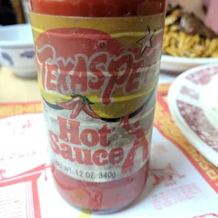 Eating Chinese in Little Havana with Texas hot sauce