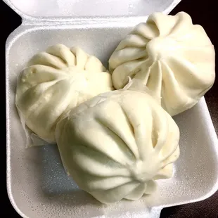 Steamed pork buns