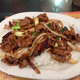 Mongolian beef ! So goooood !