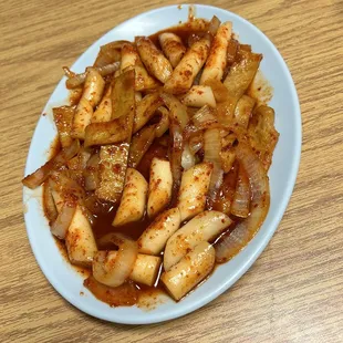 Ttoppoki with too many onions