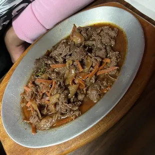 Beef bulgogi