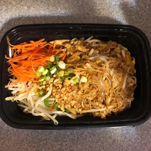 The pad Thai