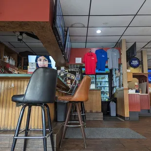 Bar area