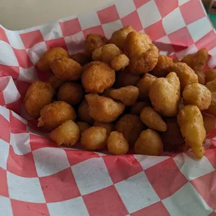 Fried mushroom/cauliflower appetizer