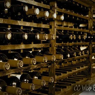 Great variety of wines