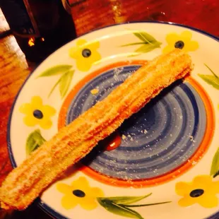 Churros are homemade from scratch the Argentinian way!!! the Parrilla es perfecto. Blood sausage, sweetbreads, churrasco....