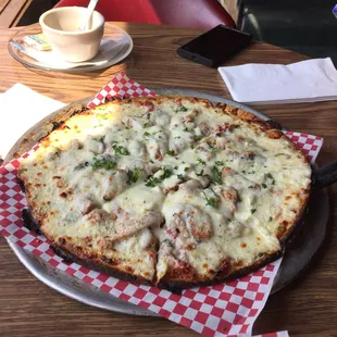 Chicken Artichoke Flatbread