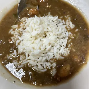 Seafood gumbo