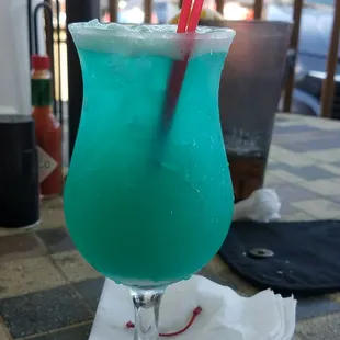 Blue punch. Lethal!