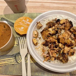 Build your own bowl (chicken tikki masala)