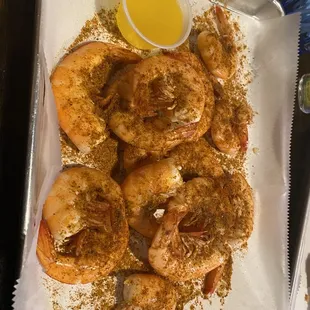 Seasoned shrimp