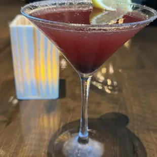 Blue lemon drop