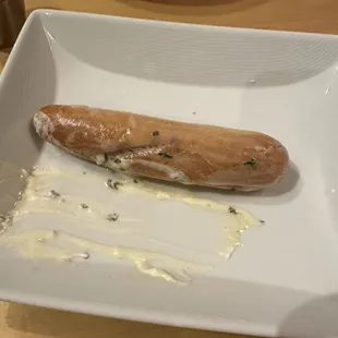 This is their special bread that they serve with an entrée you get to it is awesome