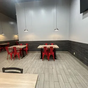 interior, sushi and sashimi