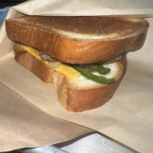 Ricky Bobby "Melt" Burger