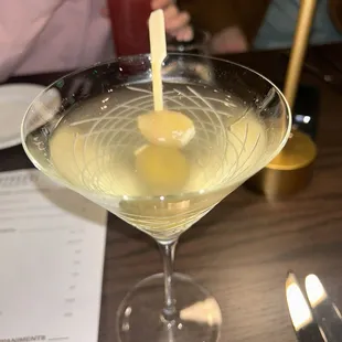 Dirty Vodka Martini