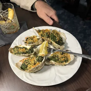 Oysters Rockefeller