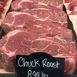 Chuck Roast (for the cowboys/rodeo)