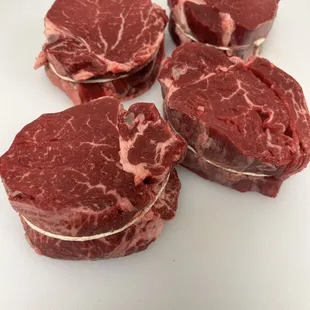 Fillet mignon ready for the cast iron.