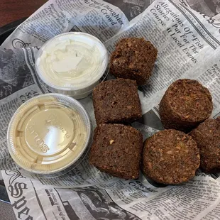 Falafels with Hummus