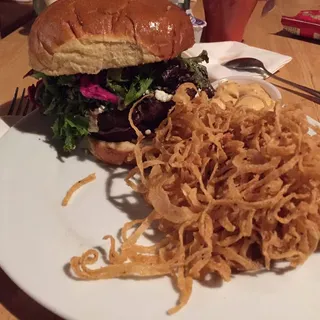 Roasted Beet Burger