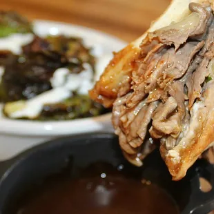 OH MY GOSH. Even just thinking of this Sirloin French Dip has my mouthwatering - it was phenomenal.