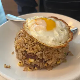 Thai Fried Rice With Fried Egg